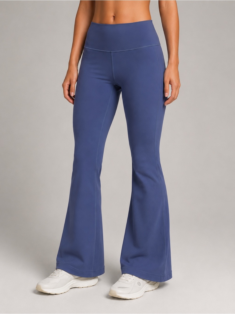 Lululemon Groove Super High Rise Flared Pant Water Drop Blue Size 10
